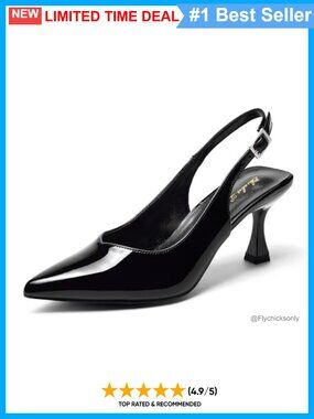 Kitten Heel Slingback Pointed Closed Toe Low Pump Dressy Wedding Shoes